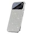iPhone 17 Pro Sparkling Glitter Hybrid Case - Silver