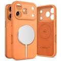 iPhone 17 Pro Tech-Protect Liquid Silicone Case - MagSafe Compatible - Cosmic Orange