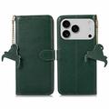 iPhone 17 Pro Wallet Leather Case with RFID