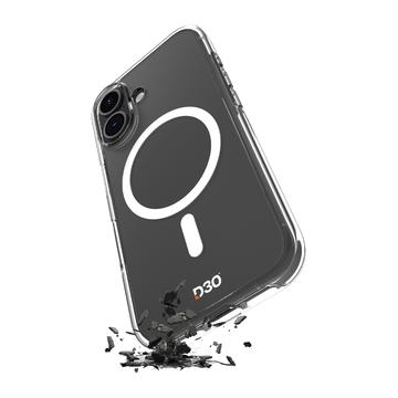 iPhone 17 Puro Impact Clear D3O Hybrid Case - MagSafe Compatible - Transparent