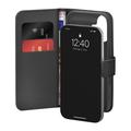 iPhone 17 Puro Wallet Case with 2 Card Slots - Black