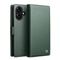iPhone 17 Qialino 2-in-1 Detachable Wallet Leather Case - MagSafe Compatible - Green