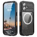 iPhone 17 Redpepper IP68 Magnetic Waterproof Case - Black