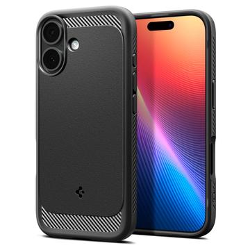 iPhone 17 Spigen Rugged Armor Mag TPU Case - Black
