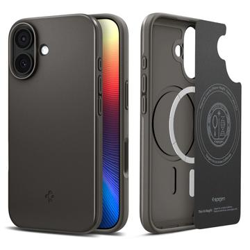 iPhone 17 Spigen Thin Fit Mag MagSafe Case - Gunmetal