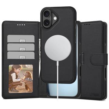 iPhone 17 Tech-Protect 2-in-1 Wallet Case - Magsafe Compatible - Black