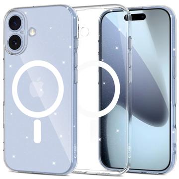 iPhone 17 Tech-Protect FlexAir Glitter MagSafe TPU Case - Transparent