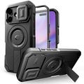 iPhone 17 Tech-Protect Kevlar MagSafe Case - Black