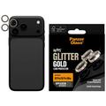iPhone 18 Pro/18 Pro Max PanzerGlass Hoops Ceramic Camera Lens Protector - Glitter gold