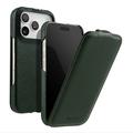 iPhone 18 Pro/17 Pro Melkco Magnetic Vertical Flip Case - Green