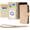 iPhone 18 Pro/17 Pro Mercury Goospery Luxe Diary Wallet Case - Beige
