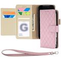iPhone 18 Pro/17 Pro Mercury Goospery Luxe Diary Wallet Case - Rose Gold