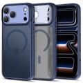 iPhone 18 Pro/17 Pro Tech-Protect MagPrime MagSafe CC Hybrid Case - Matte Blue