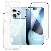 iPhone 18 Pro 3-in-1 Protection Set - MagSafe Compatible - Clear