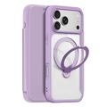 iPhone 18 Pro Dux Ducis Skin X Pro Magnetic Flip Case - Purple