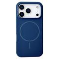 iPhone 18 Pro Liquid Silicone Case - MagSafe Compatible - Dark Blue