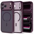 iPhone 18 Pro Max/17 Pro Max Tech-Protect MagPrime MagSafe CC Hybrid Case - Matte Burgundy