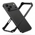 iPhone 18 Pro Max Metal Bumper with Raised Edges - Black