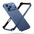iPhone 18 Pro Max Metal Bumper with Raised Edges - Blue