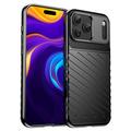 iPhone 18 Pro Max/17 Pro Max Thunder Series TPU Case - Black
