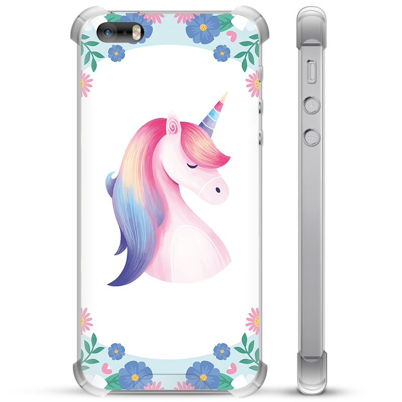iPhone 5/5S/SE Hybrid Case Unicorn