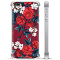 iPhone 5/5S/SE Hybrid Case - Vintage Flowers