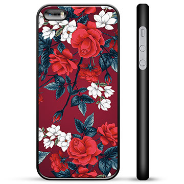 iPhone 5/5S/SE Protective Cover - Vintage Flowers