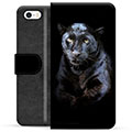 iPhone 5/5S/SE Premium Wallet Case - Black Panther