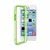 iPhone 5C Puro Bumper - Transparent / Green