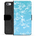 iPhone 6 / 6S Premium Wallet Case - Blue Marble