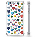 iPhone 6 / 6S Hybrid Case - Hearts