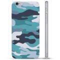 iPhone 6 / 6S TPU Case - Blue Camouflage