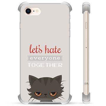 iPhone 7/8/SE (2020)/SE (2022) Hybrid Case - Angry Cat