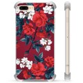 iPhone 7 Plus / iPhone 8 Plus Hybrid Case - Vintage Flowers
