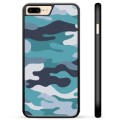 iPhone 7 Plus / iPhone 8 Plus Protective Cover - Blue Camouflage