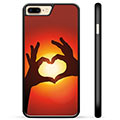 iPhone 7 Plus / iPhone 8 Plus Protective Cover - Heart Silhouette