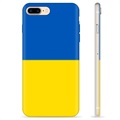 iPhone 7 Plus / iPhone 8 Plus TPU Case Ukrainian Flag - Yellow and Light Blue