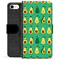 iPhone 7/8/SE (2020)/SE (2022) Premium Wallet Case - Avocado Pattern