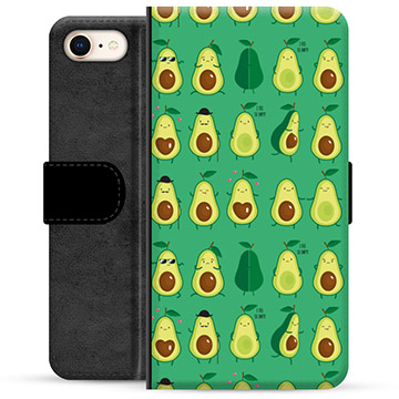 iPhone 7/8/SE (2020)/SE (2022) Premium Wallet Case - Avocado Pattern