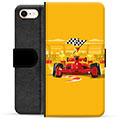 iPhone 7/8/SE (2020)/SE (2022) Premium Wallet Case - Formula Car