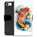 iPhone 7/8/SE (2020)/SE (2022) Premium Wallet Case - Koi Fish