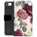 iPhone 7/8/SE (2020) Premium Wallet Case - Romantic Flowers