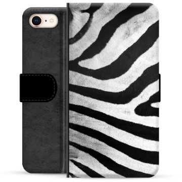 iPhone 7/8/SE (2020)/SE (2022) Premium Wallet Case - Zebra