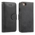 iPhone 7/8/SE (2020)/SE (2022) Vintage 2-in-1 Wallet Case with Removable Cover - Black