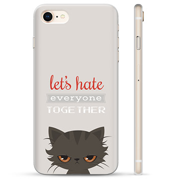 iPhone 7/8/SE (2020)/SE (2022) TPU Case - Angry Cat