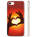 iPhone 7/8/SE (2020)/SE (2022) TPU Case - Heart Silhouette
