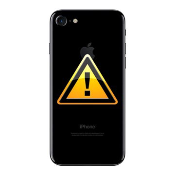 iPhone 7 Battery Cover Repair - Jet Black