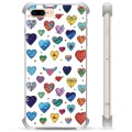 iPhone 7 Plus / iPhone 8 Plus Hybrid Case - Hearts