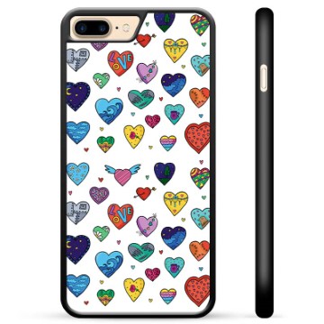 iPhone 7 Plus / iPhone 8 Plus Protective Cover - Hearts