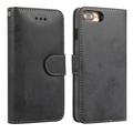 iPhone 7 Plus/8 Plus Vintage 2-in-1 Wallet Case with Removable Cover - Black